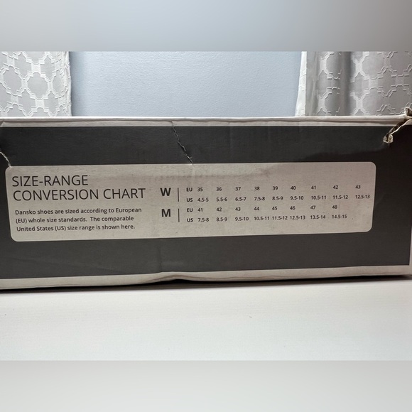 Dansko Mules in Burgundy and Black - Picture 9 of 9